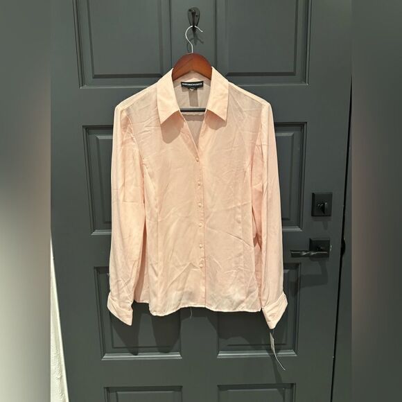 Norton Mcnaughton blush pink blouse - Picture 1 of 4